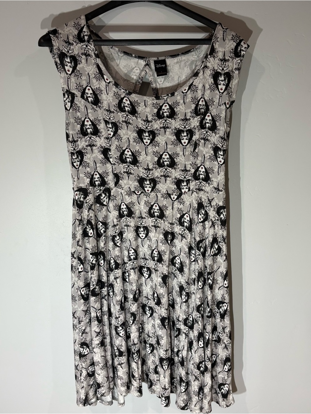 Torrid Plus Size 2 Disney Snow White Evil Queen Open Back Dress Gothic Villains